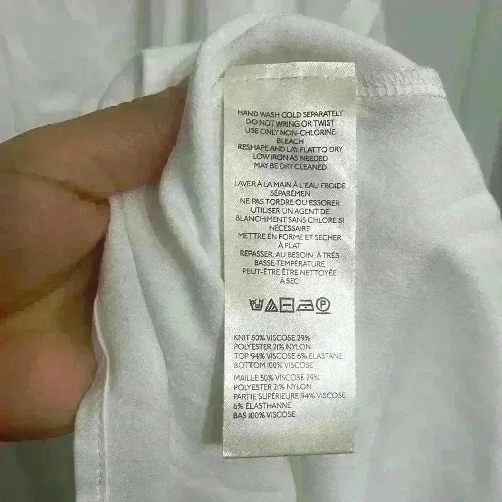 Anthropology Maxi white dress size S - Picture 15 of 16